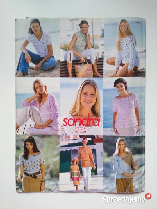 Modne Dzianiny Sandra 52002 Czasopisma Gdańsk