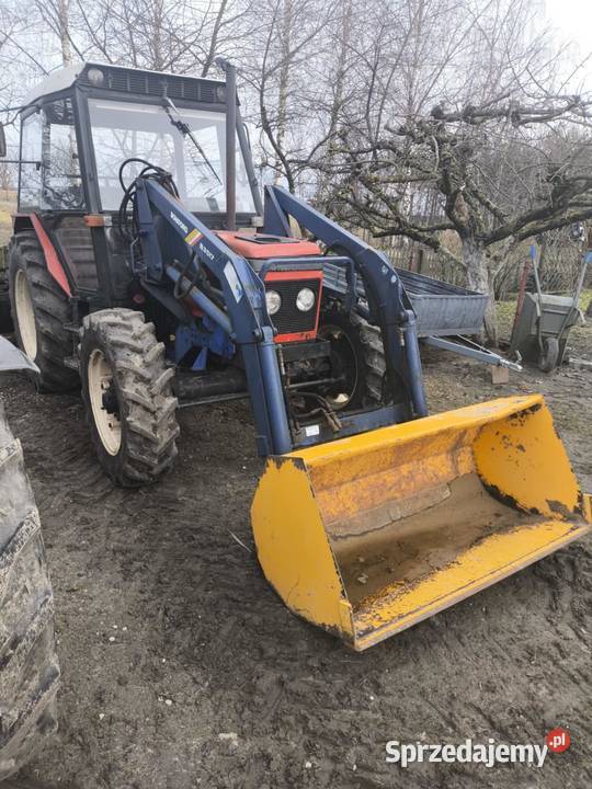Zetor 7745TURBO z turem Brzeźnica-Kolonia