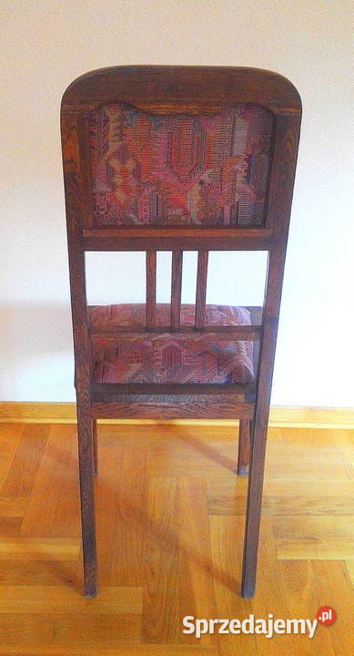 Stylowe drewniane krzesło Warszawa