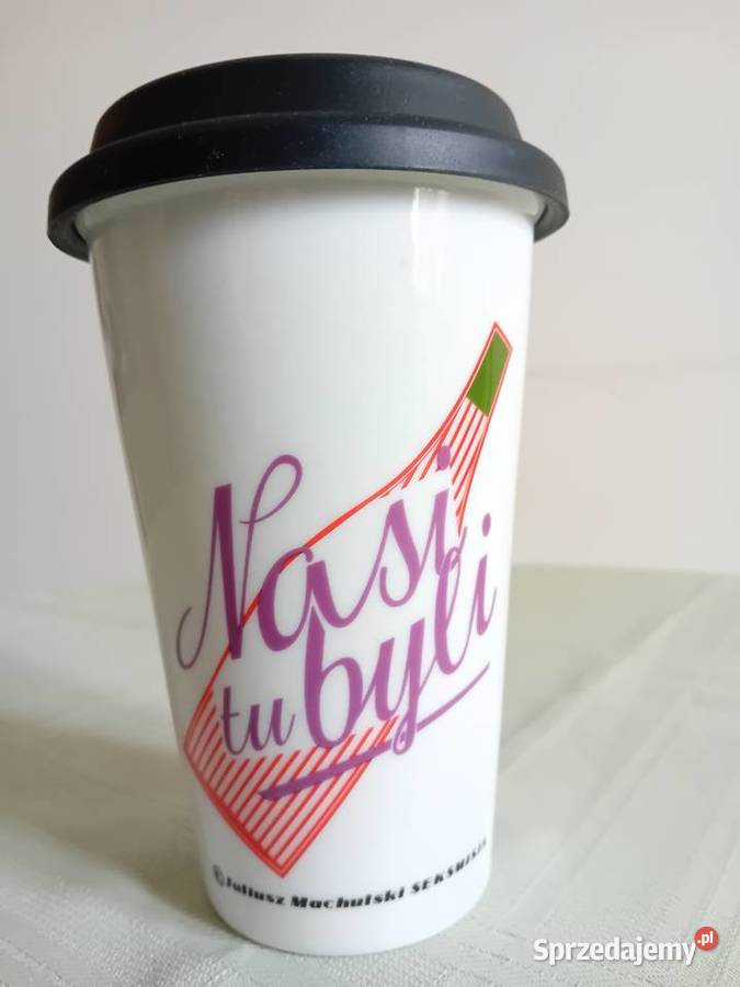 kolekcjonerski kubeczek z przykrywką nieużywany Warszawa