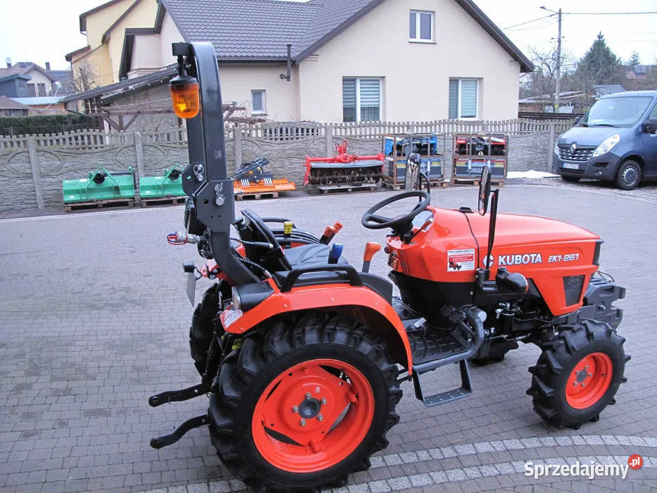 Mini Traktorek Kubota EK1261 4X4 26 Wspomaganie Międzyrzec Podlaski