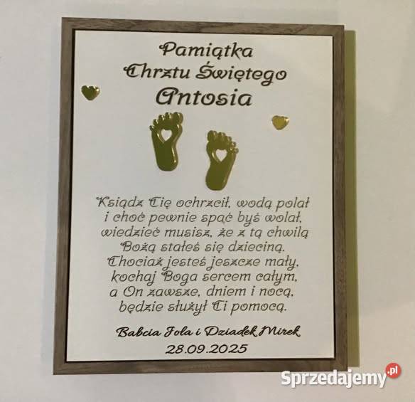 Pamiątka Chrztu Świętego Ostrowiec Świętokrzyski