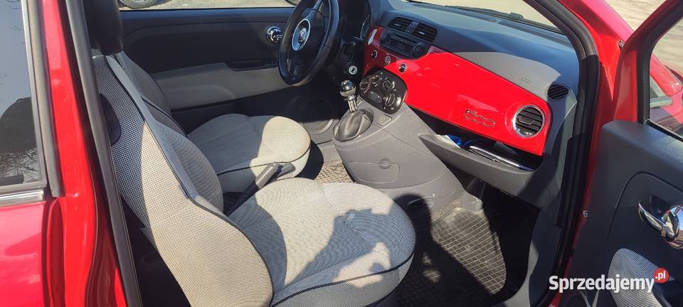 Fiat 500 12benzpanorama dach klimatyzacja