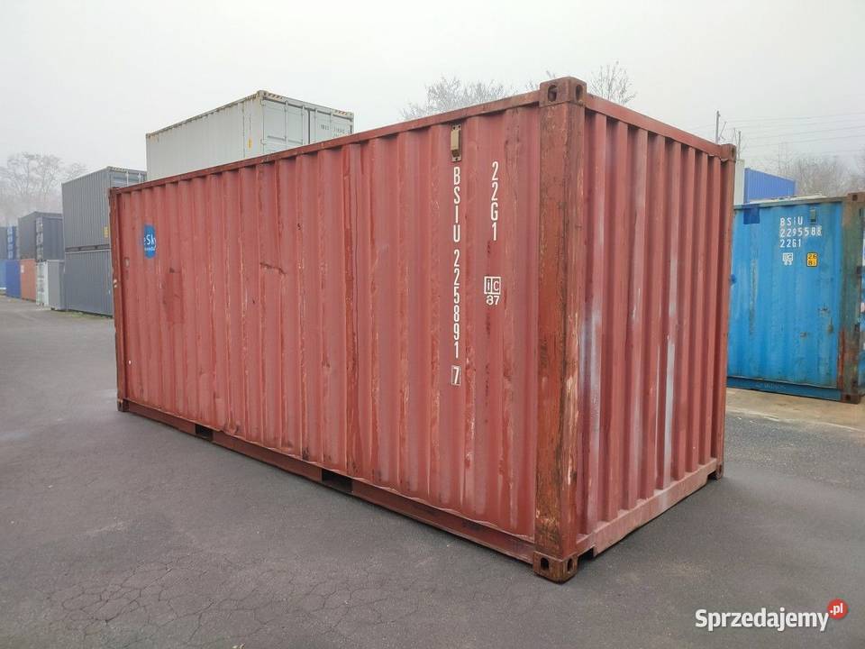 Kontener morski magazynowy 20DV 6 metrowy
