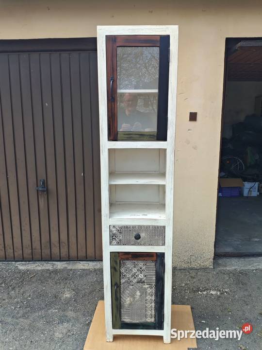 Goawolf mbel Drewno Mango Witrynka Dobroń