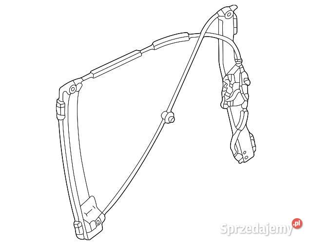 Citroen Xsara II 2 3d Podnośnik Mechanizm Szyby Poznań