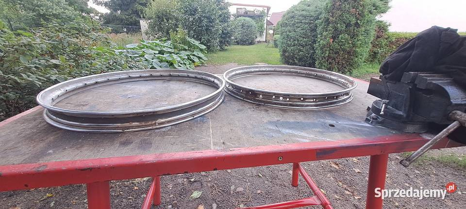 Rys zak komar 230 felga obręcz koło Konin