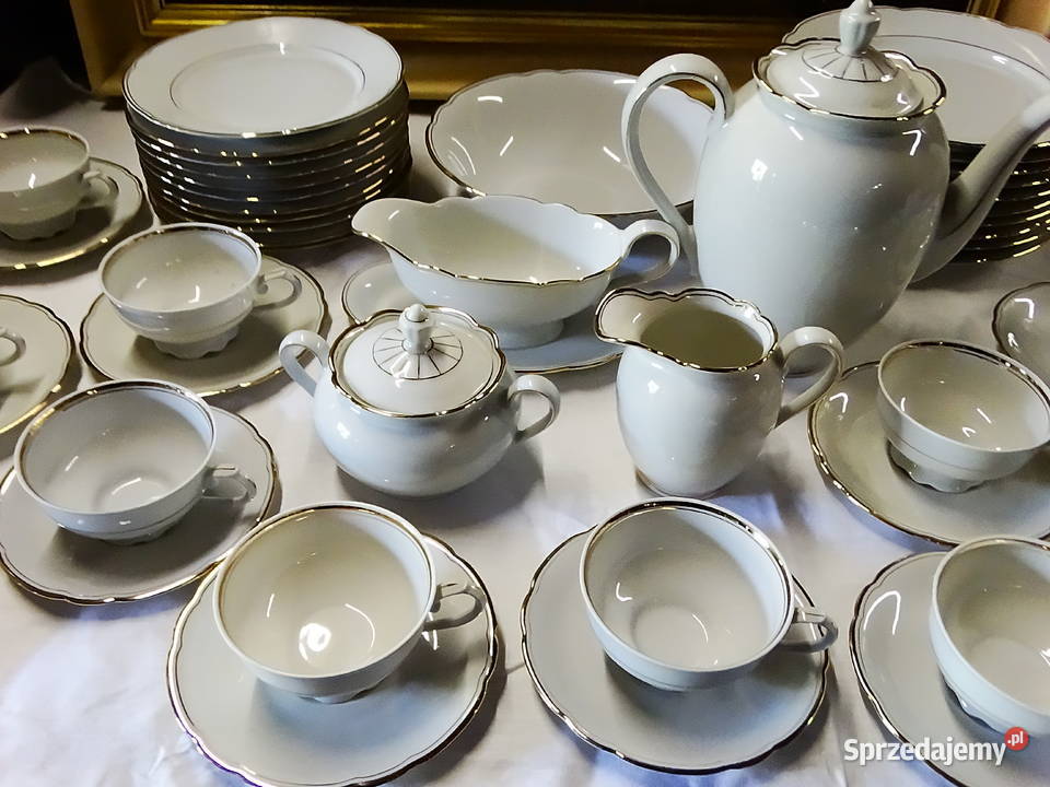 Zestaw porcelany Baruther Bavaria vintage z lubelskie Biłgoraj