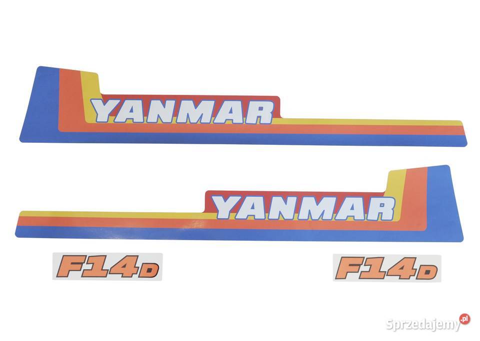 Naklejki Yanmar F14D Tajęcina