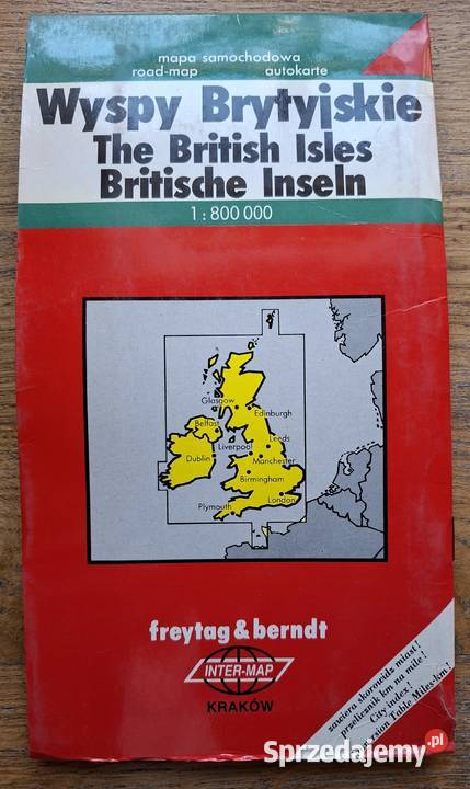 Wyspy Brytyjskie The British Isles 1800 000 Kraków