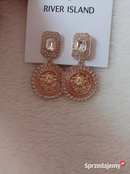 RIVER ISLAND Bogato zdobione kolczyki z Londynu Dla kobiet Kraków