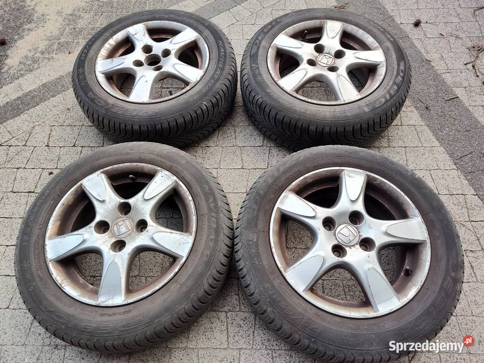 Koła felgi aluminiowe 14 4x100 opony Karczew