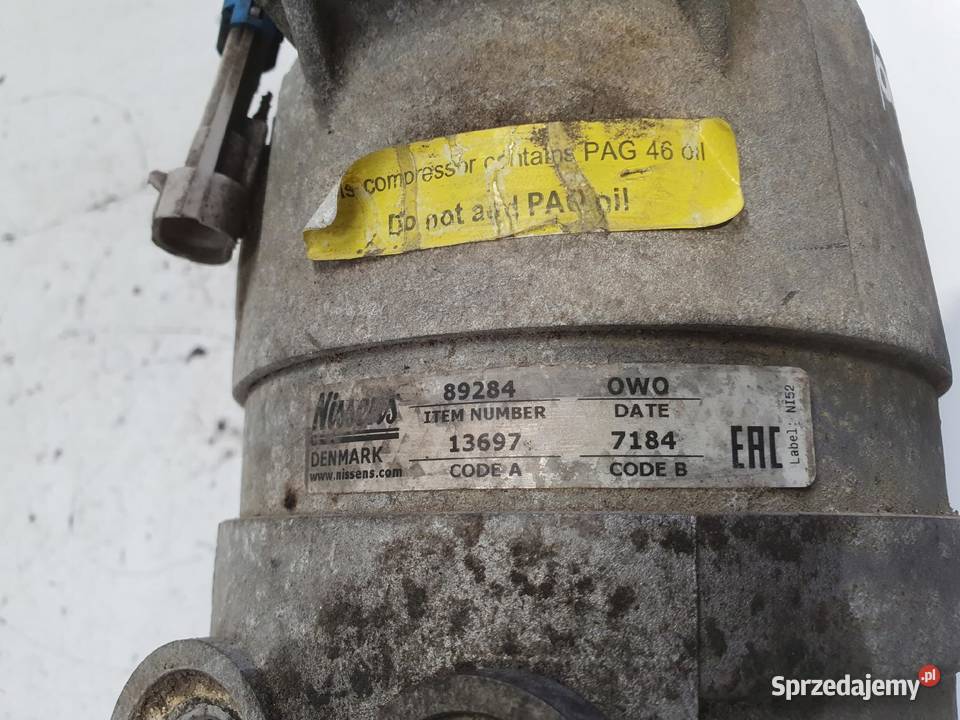 SPRĘŻARKA KLIMATYZACJI Opel Vectra C 19 CDTI osobowe Rudka