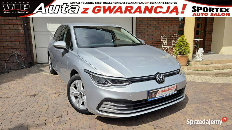 Volkswagen Golf 15 TSI EVO 130 LIFE ACC Front nieuszkodzony Aleksandrów Łódzki
