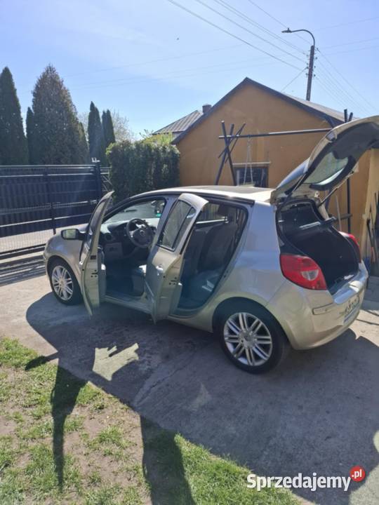 Renault Clio III SPORT 2007r automat 5 drzwi 20 Goniądz sprzedam