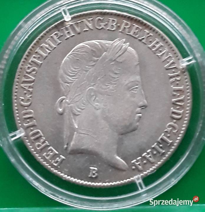 20 Krajcarów 1841rmennicza Węgry Austria Czechy Numizmatyka Antyki, Sztuka, Kolekcje Konin