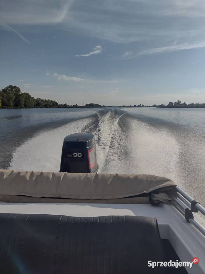 Łódź motorówka 450 GSL z silnikiem Yamaha 90hp Łodzie i motorówki Stargard