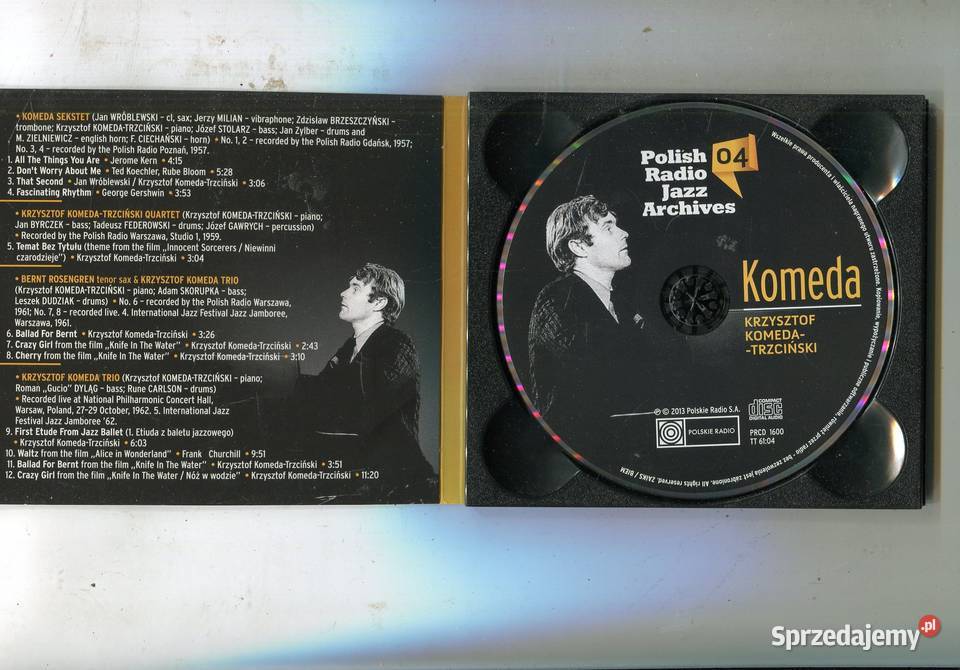 Polish Radio Jazz Archives Komeda Płyta Cd Szczecin