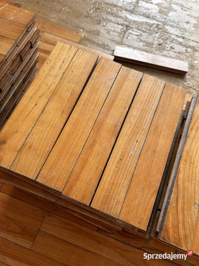 Parkiet z demontażu 35m2 podkarpackie Nowy Żmigród