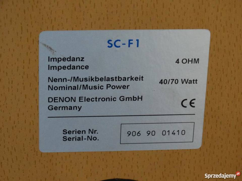 Kolumny Denon SCF1 sprawne i ładneWYSYŁKA Jasło