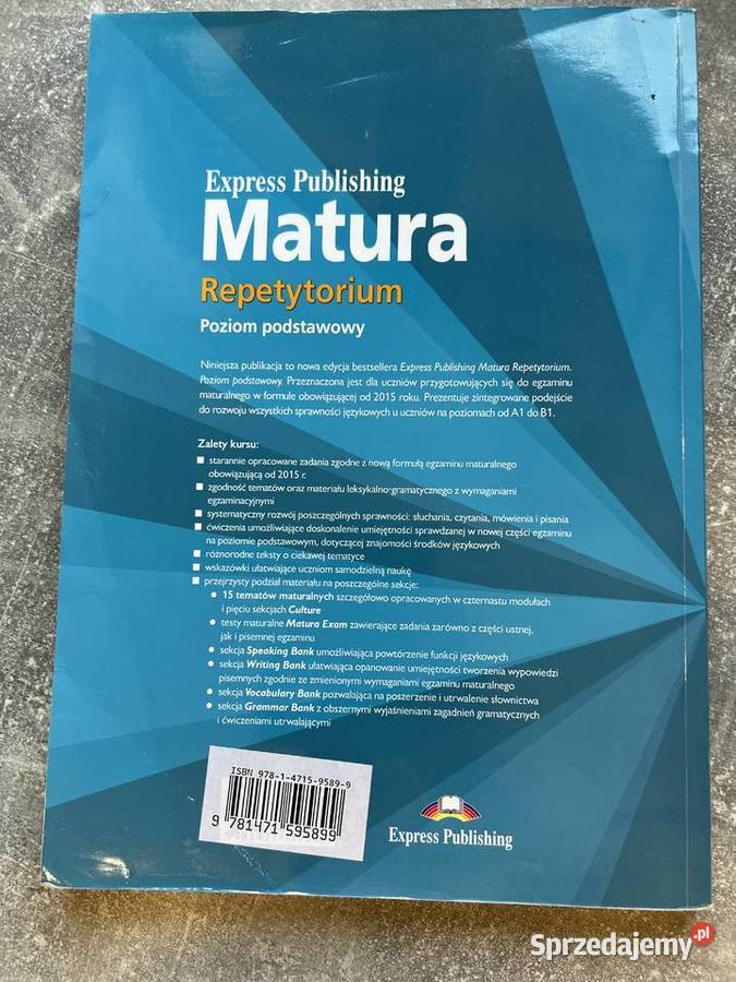 Express Publishing Matura Repetytorium poziom języki obce podkarpackie Jasło