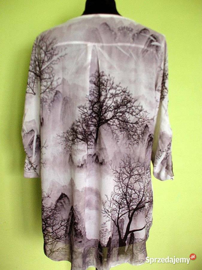 Bluzka cienka 40 L biust 110 szyfon Siedlce