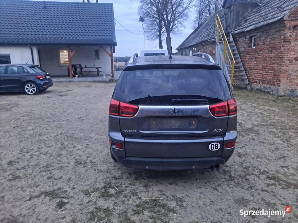 Na części Peugeot 4007 22 hdi outlander ccrosser osobowe kujawsko-pomorskie Strzelno