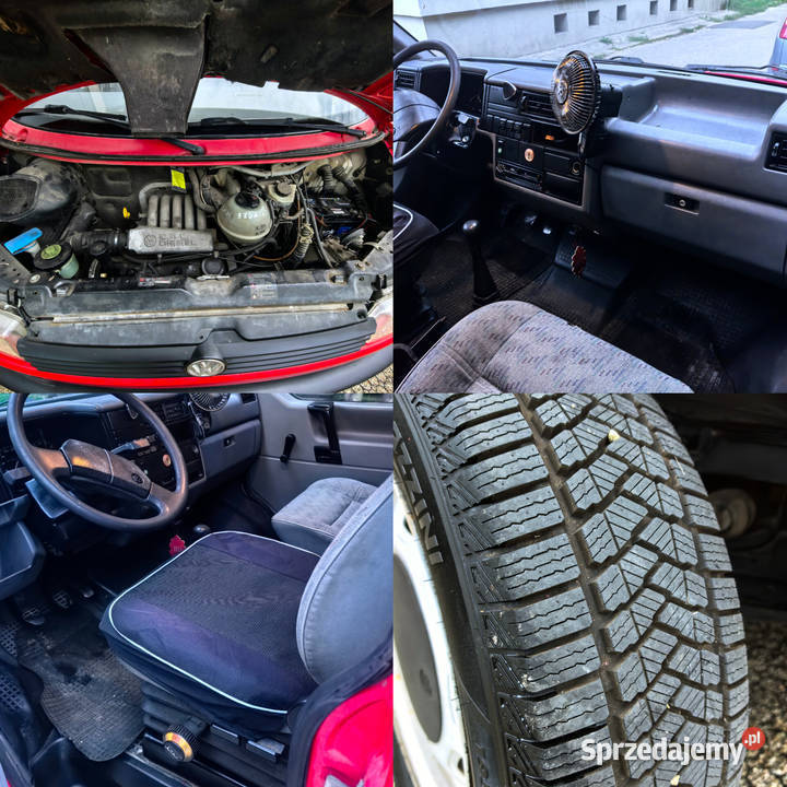 VW TRANSPORTER T4 24 Diesel Nowe Opony Transporter Poznań