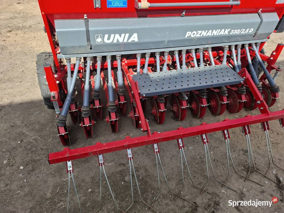 Siewnik zbożowy unia poznaniak talerzowy 25m Sołtyków