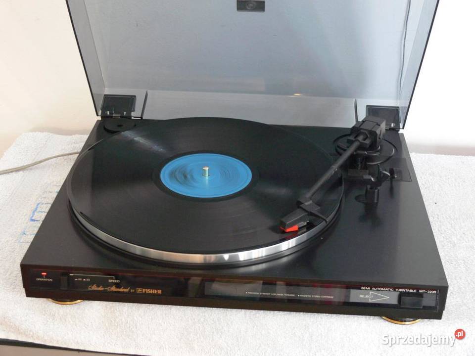 Gramofon Fisher MT223 półautomat sprawny igła Jasło sprzedam