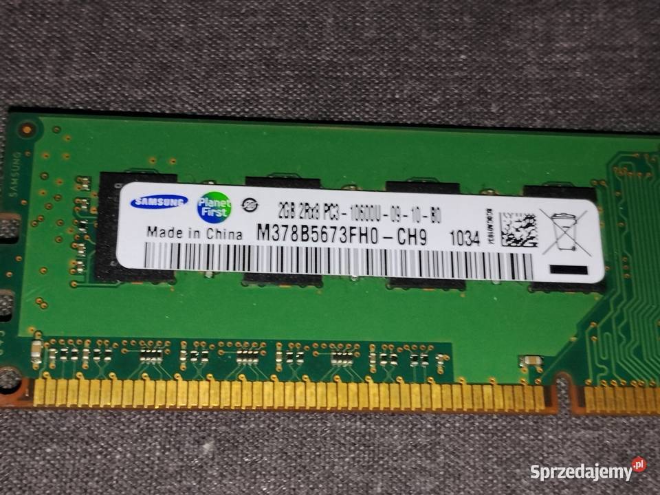 Sprzedam ramy ddr3 2x 2 giga sprawne Sosnowiec
