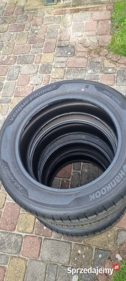 4 Opony letnie używane Hankook Ventus Prime 3 Grzybowo