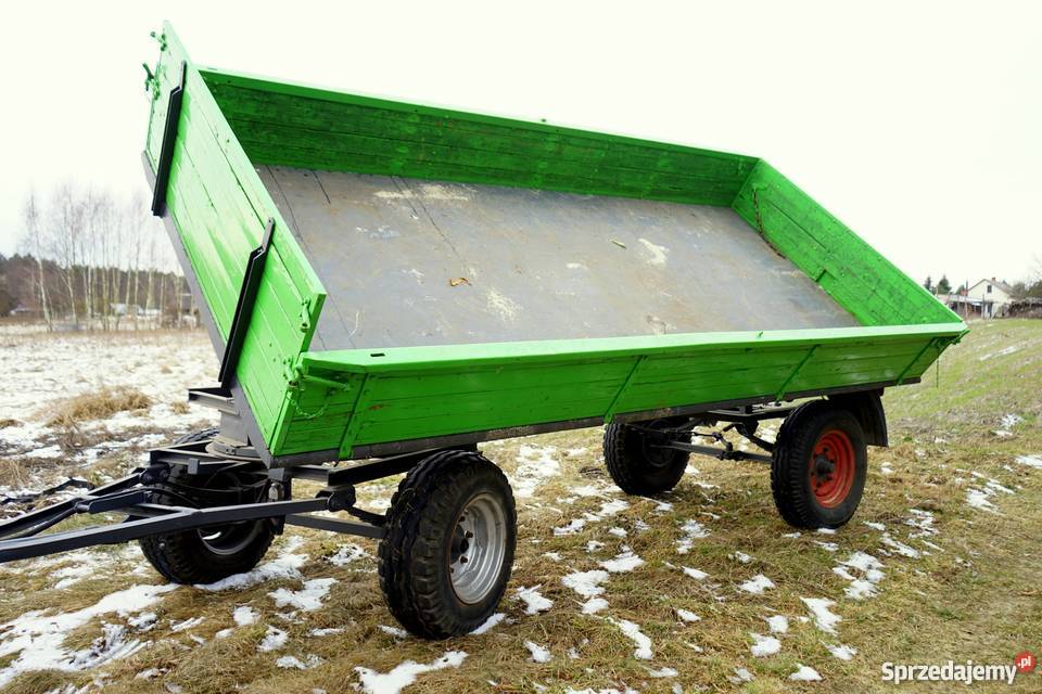 Przyczepa 2stronny wywrot ręczny i z ciągnika mazowieckie