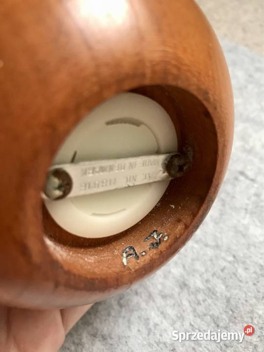 Duński młynek do pieprzu mid century drewno teak