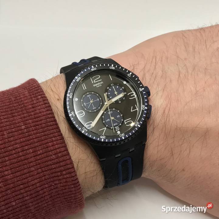 Swatch SUSB406 KAICCO sportowy chronograf 42 mm Warszawa sprzedam