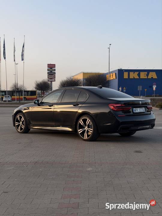 BMW 730xD salon nowy rozrząd mpakiet bogate Rok produkcji 2016 Jabłonna sprzedam