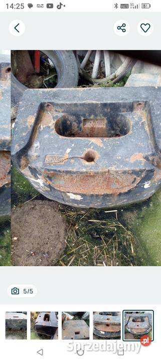 Obciążniki oryginalne Deutz fahr agrotron 265 Jabłonowo Pomorskie