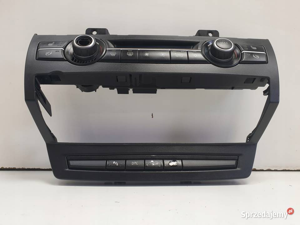 PANEL KLIMATYZACJI BMW X6 E71 Nawiewu Ramka Panele sterowania, przełączniki Rudka