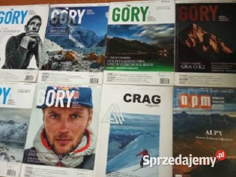 Góry czasopisma wspinaczka alpinizm góry sport łódzkie Łódź sprzedam