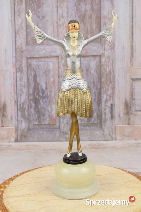 Tancerka Baletnica w Turbanie Figura z Brązu małopolskie Kraków