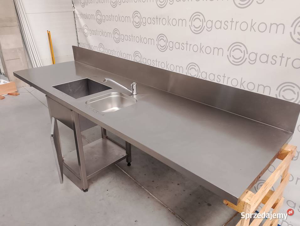 Stół ze zlewem i umywalką 2425x70x90 Wrocław