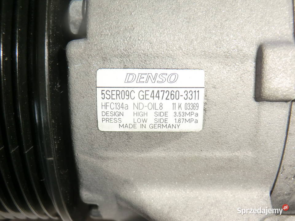 Toyota OE 4472603311 kompresor klimatyzacji osobowe Krzeszowice