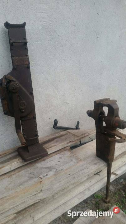 Lewar kolejowy niemiecki 20 T udźwigu Biała Podlaska