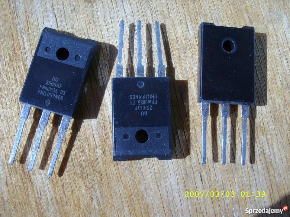 Tranzystory BU 2508AF i BU 2508DFNieuzywane Wołów