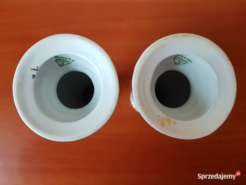2 x świecznik Chodzież świecznik porcelana sprzedam