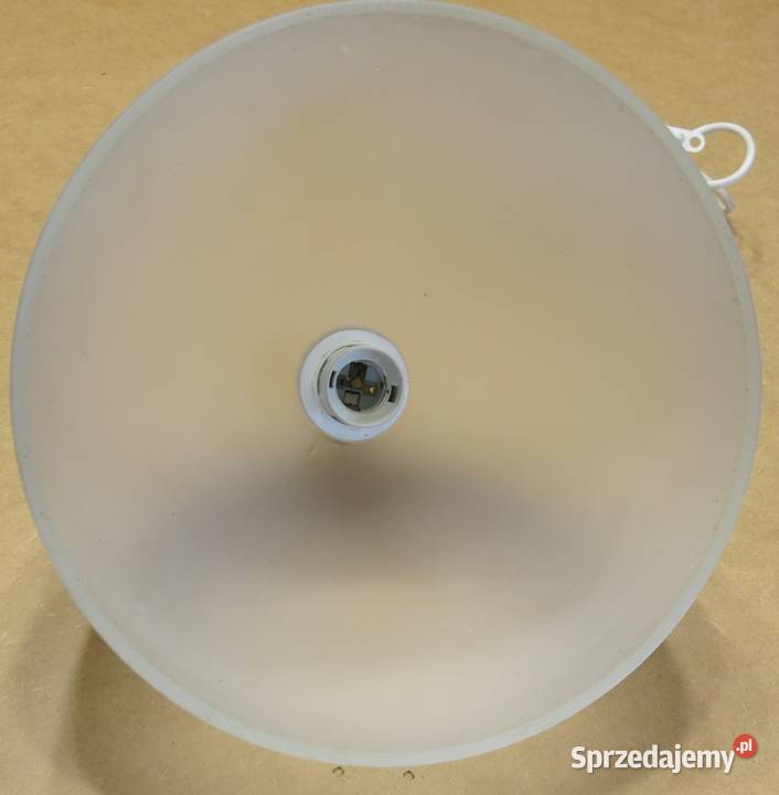 Lampa wisząca na kablu 80 matowy szklany klosz