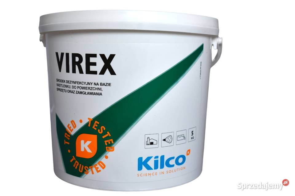 VIREX 10 dezynfekcja budynków maszyn sanityzacja Zahajki sprzedam