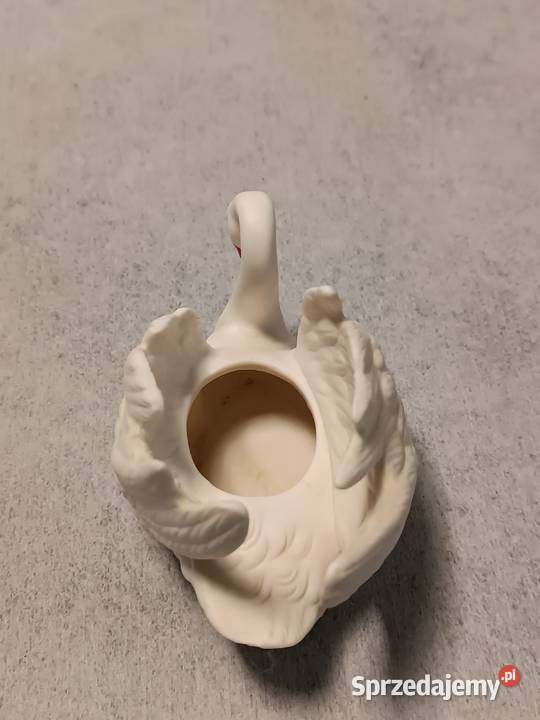 GOEBEL Porcelanowa Figurka Łabędź Biskwit W Dobrzany