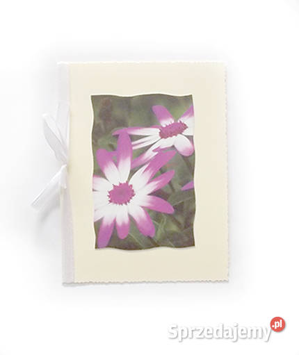 kwiatki kartka bez życzeń kartka z Bydgoszcz