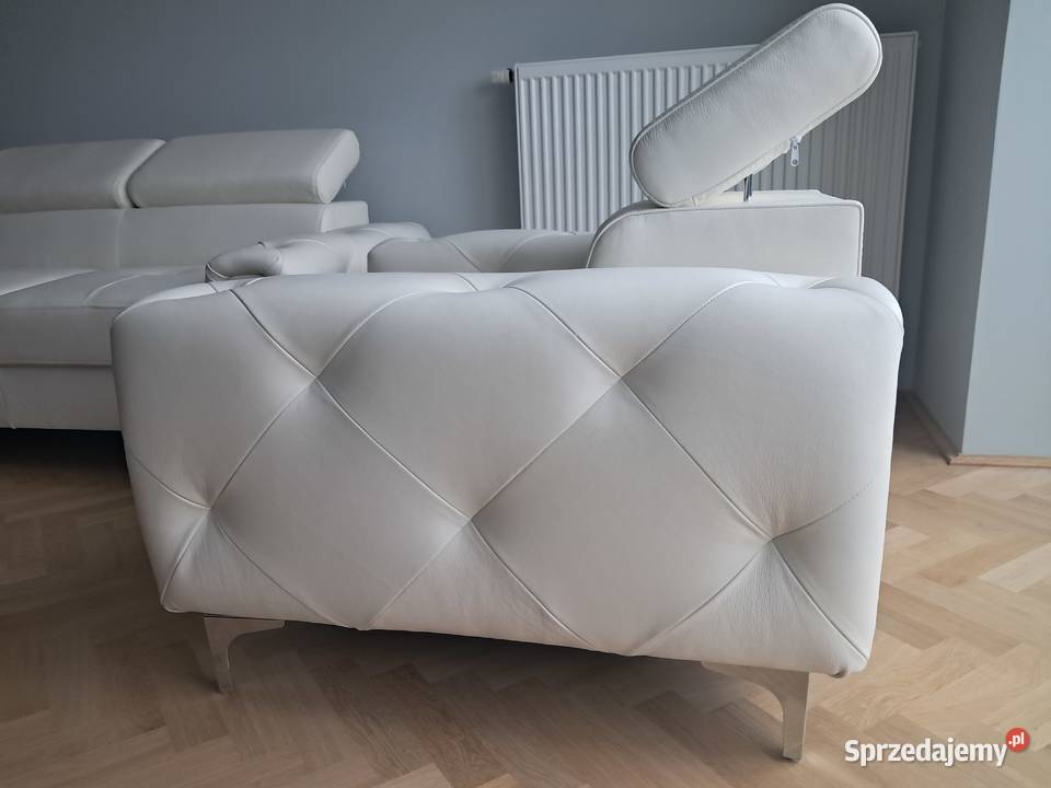 Fotel skóra naturalna doskonale wykończony Fotele Lublin